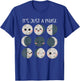 Women Science Teacher Moon Phases Scientist Back To School T-Shirt - T-Shirt | Royal