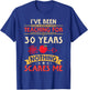 I've Been Teaching For 30 Years Nothing Scares Me Teachers Women T-Shirt - T-Shirt | Royal