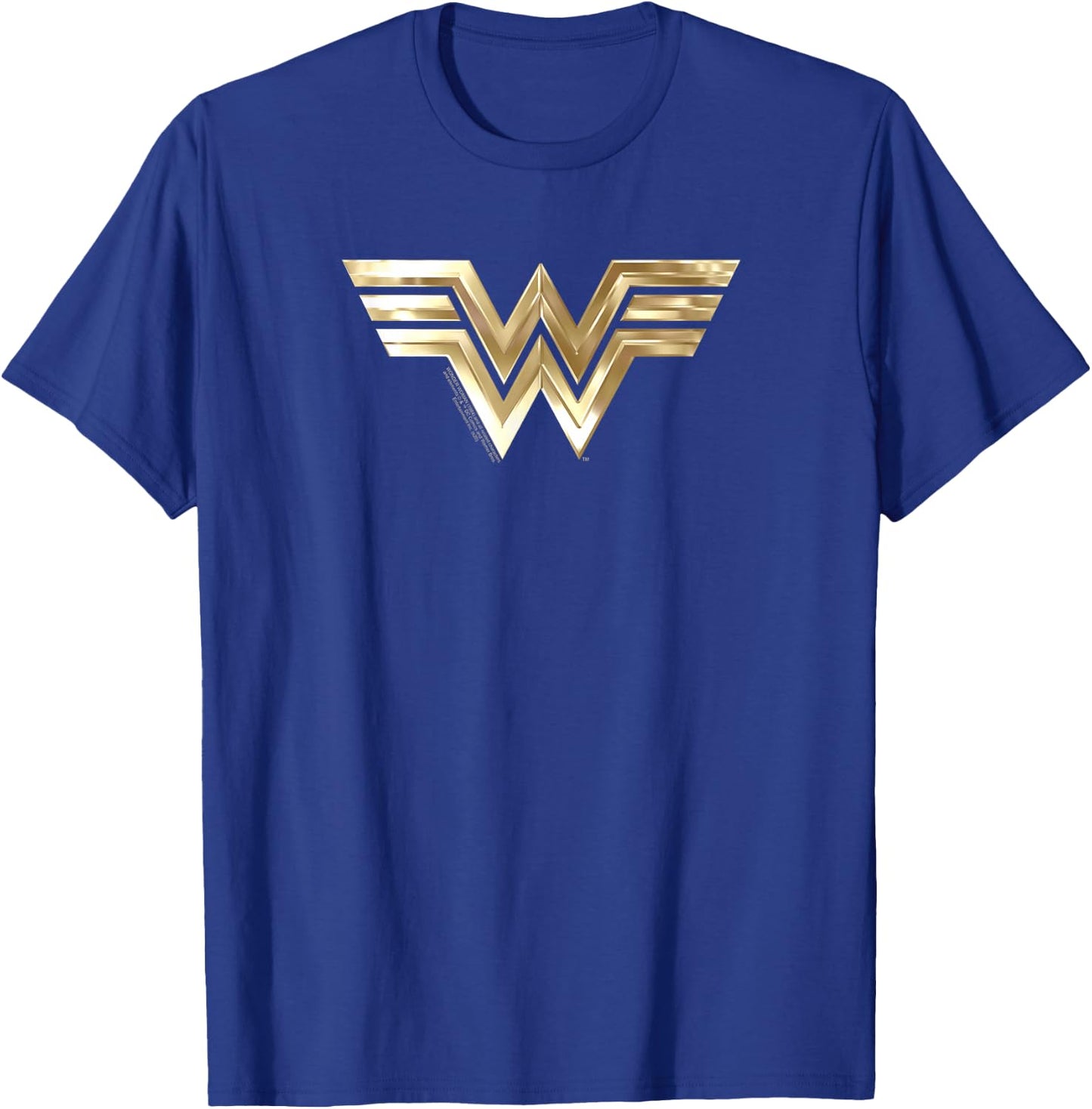 Wonder Woman 1984 Golden Logo T-Shirt - T-Shirt | Royal