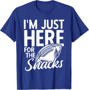 American Football Rugby Sport Graphic Season Football T-Shirt - T-Shirt | Royal