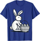 Serenity Basket Easter Bunny Egg Hunt Rabbit Adults Kids T-Shirt - T-Shirt | Royal