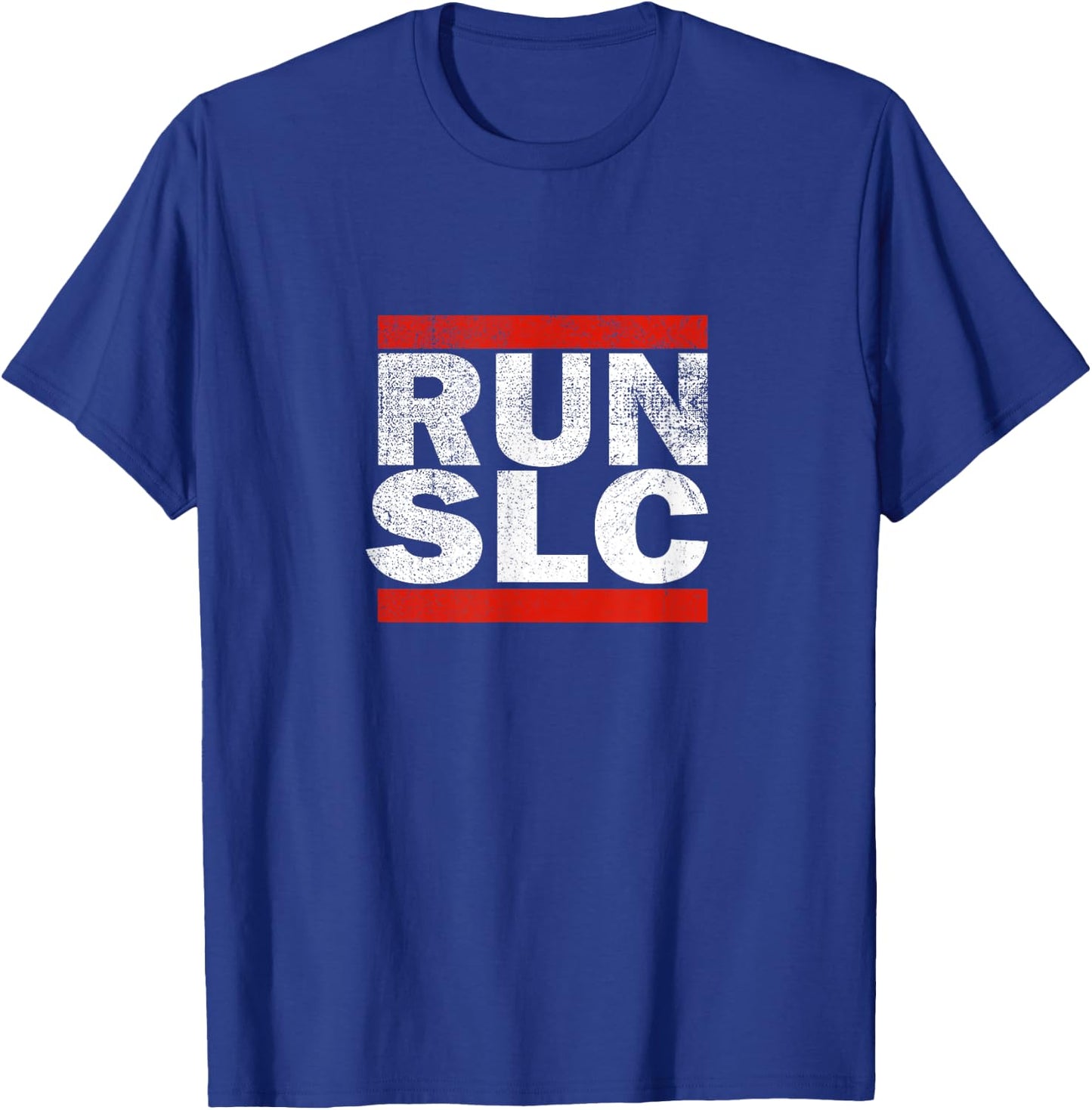 Run SLC Salt Lake City T-Shirt - T-Shirt | Royal
