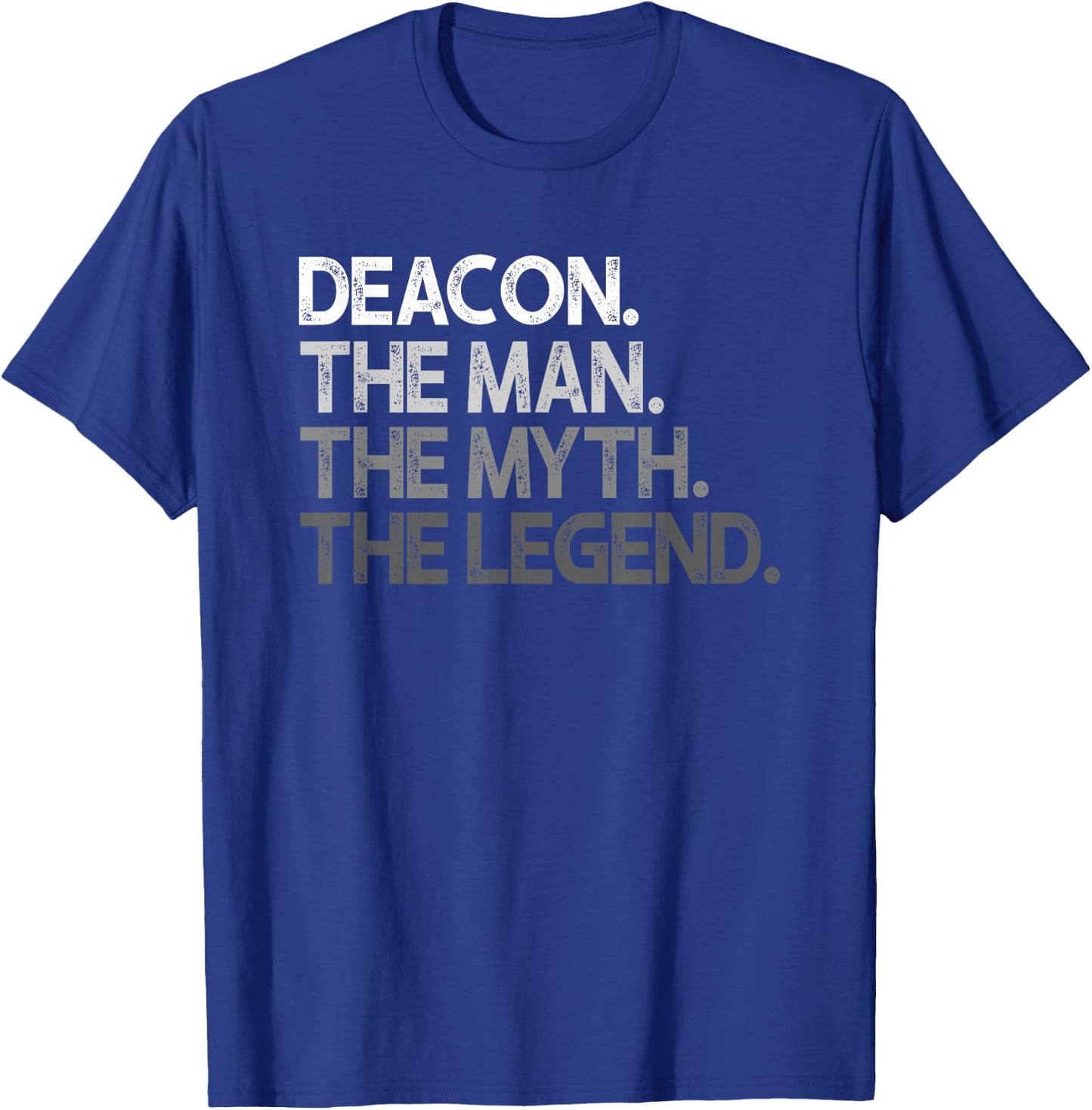 Deacon Design The Man Myth Legend T-Shirt - T-Shirt | Royal