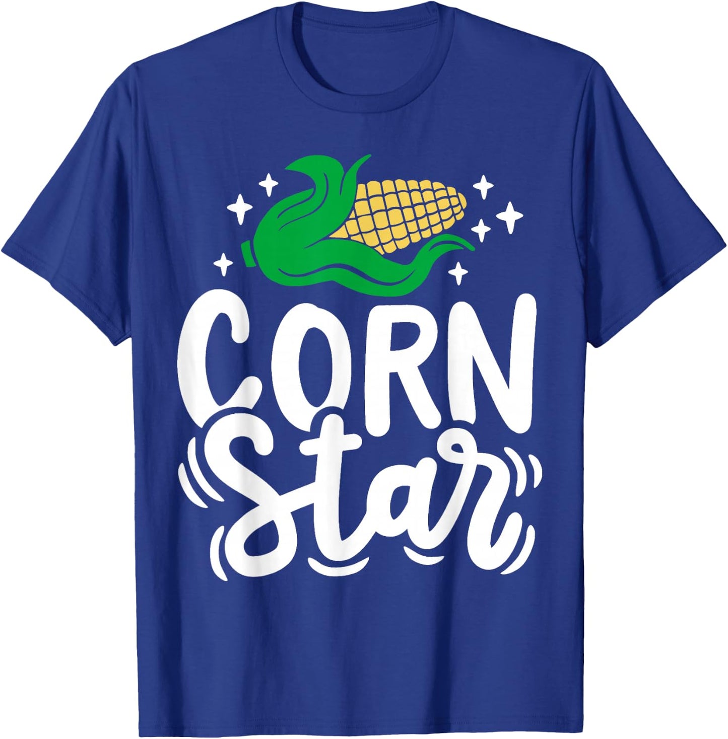 Corn Corn Star T-Shirt - T-Shirt | Royal
