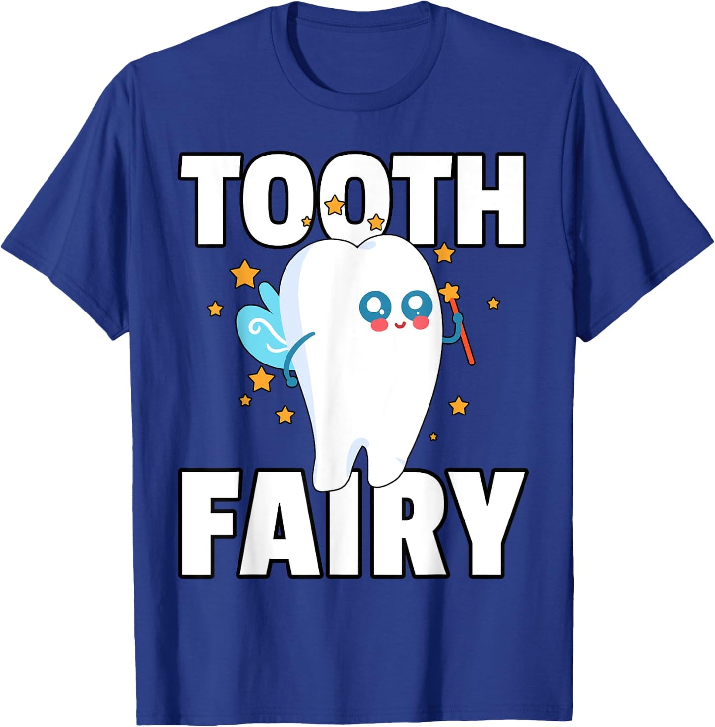 Tooth Fairy First Teeth Gift Girls T-Shirt - T-Shirt | Royal