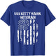 USS Kitty Hawk Veteran T-Shirt - T-Shirt | Royal