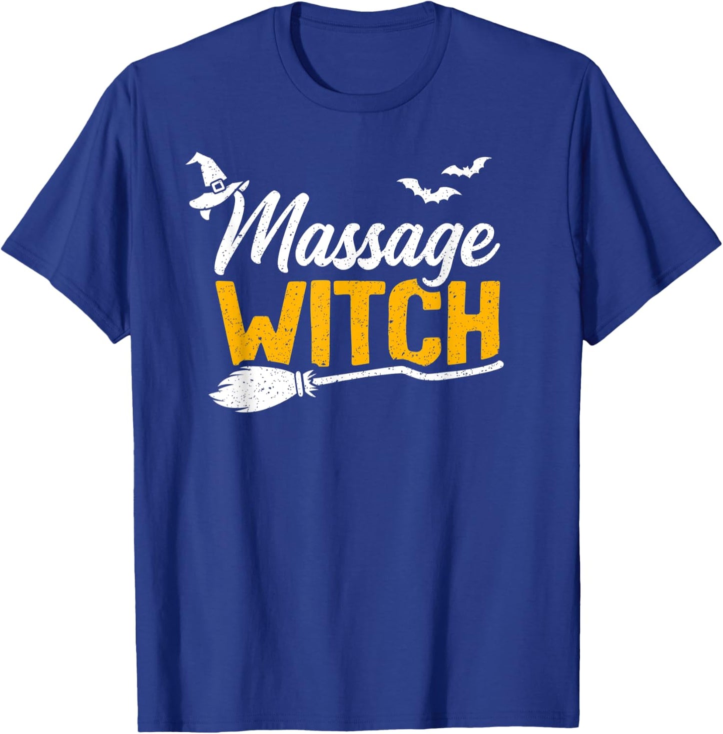 Massage Witch Shirt LMT Halloween Costume Spooky Funny T-Shirt - T-Shirt | Royal