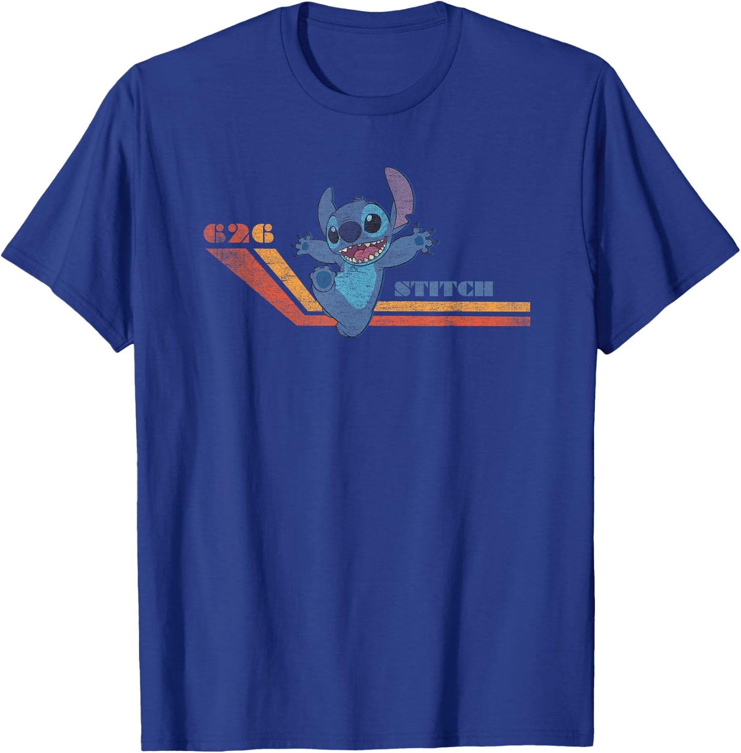 Lilo & Stitch - 626 Vintage T-Shirt - T-Shirt | Royal