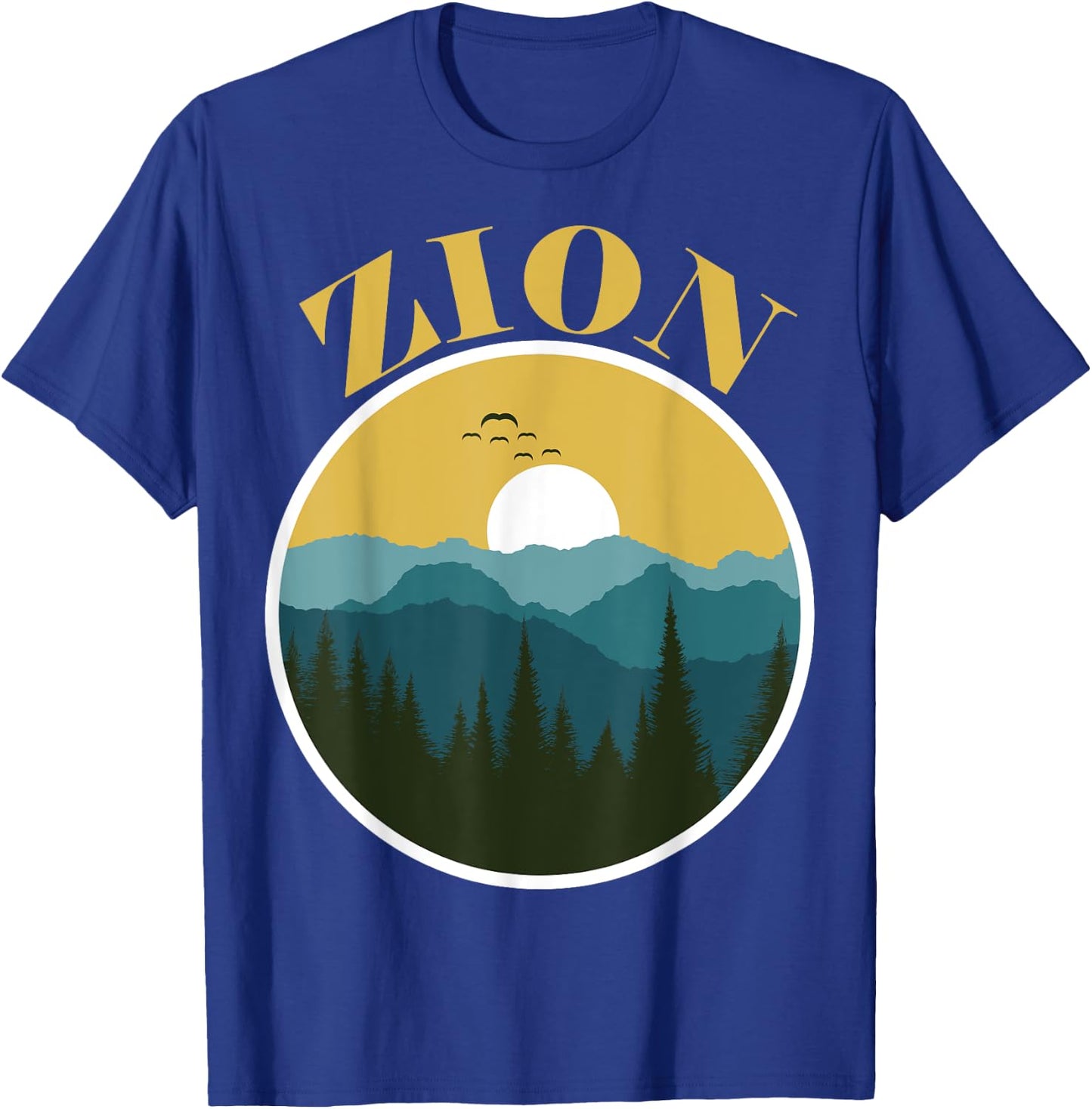 Zion National Park Utah Zion Utah Family Trip and Hiking T-Shirt - T-Shirt | Royal