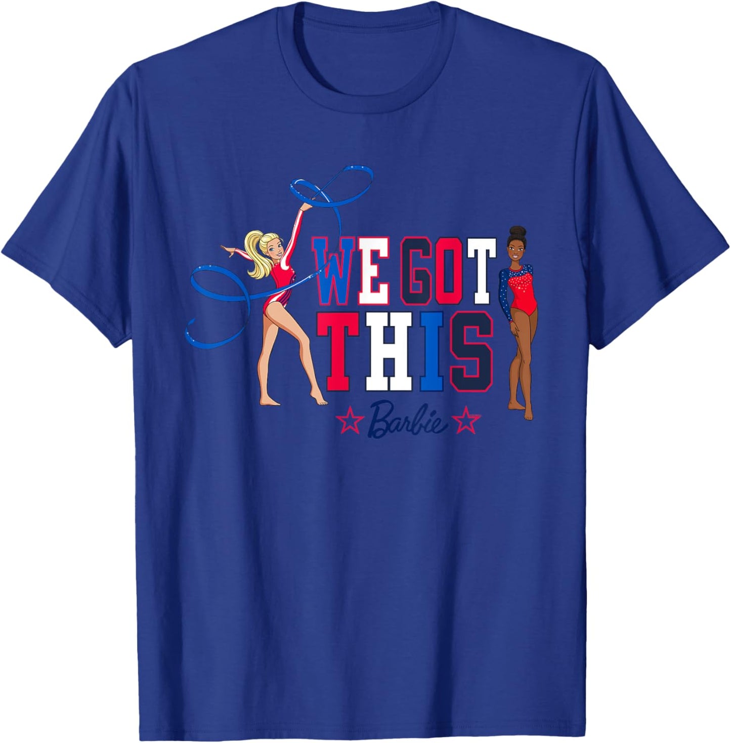 Barbie - We Got This - Gymnastics T-Shirt - T-Shirt | Royal