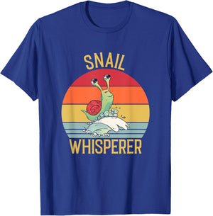 Snail Whisperer T-Shirt - T-Shirt | Royal
