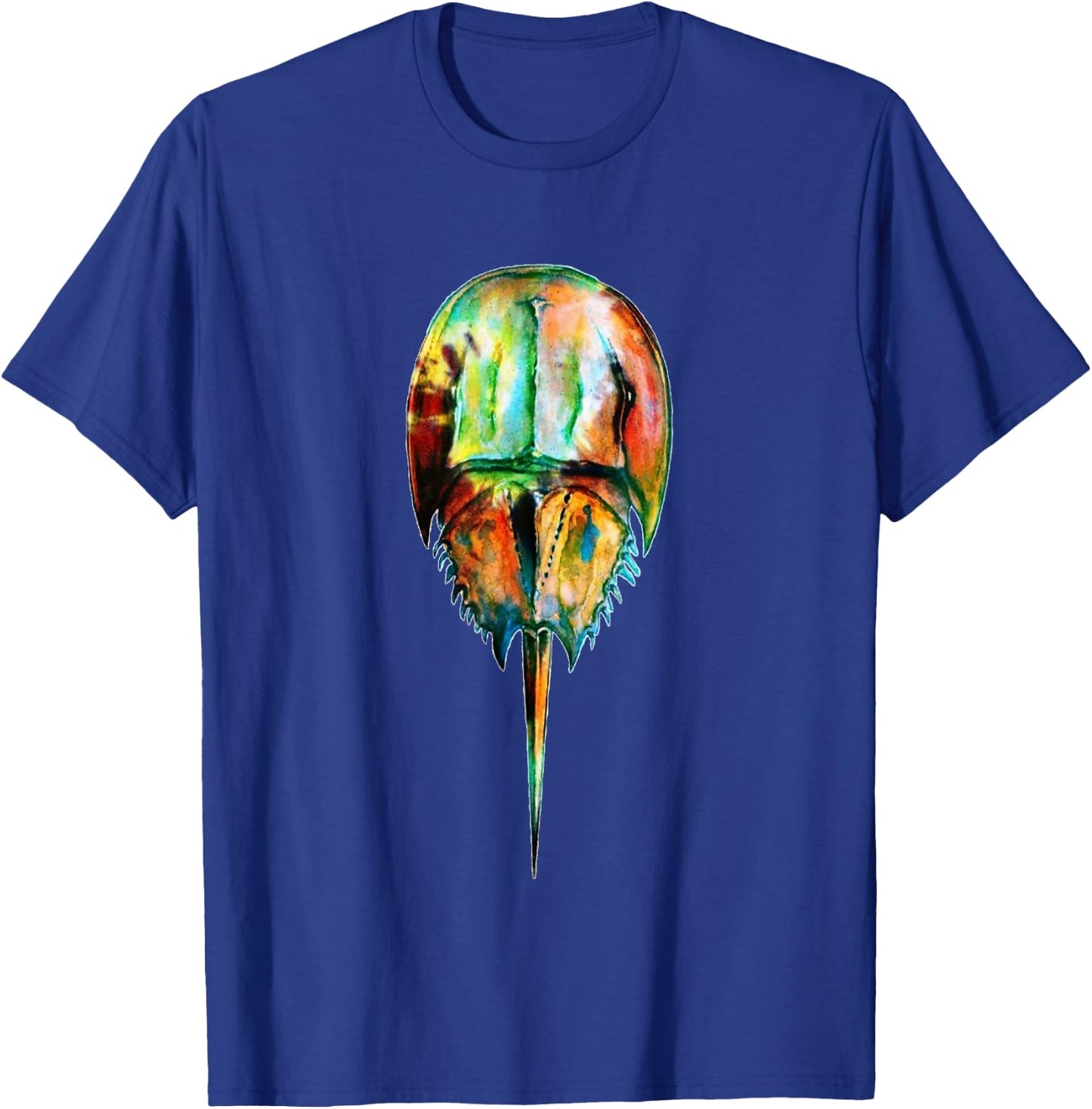 Tye Dye Horseshoe Crab T-Shirt - T-Shirt | Royal