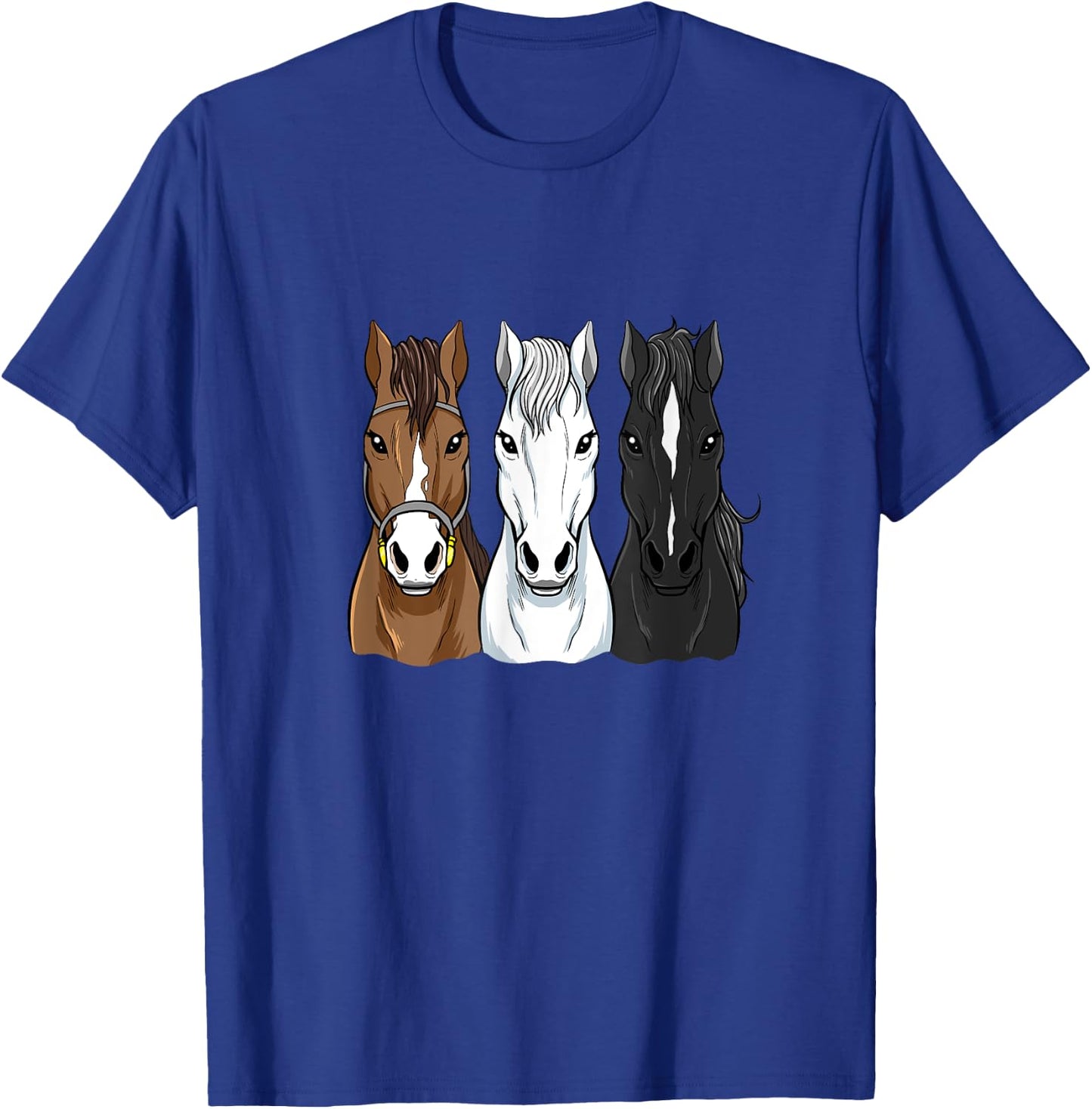 Horse Riding Shirts For Girls Women Horseback Riding T-Shirt - T-Shirt | Royal