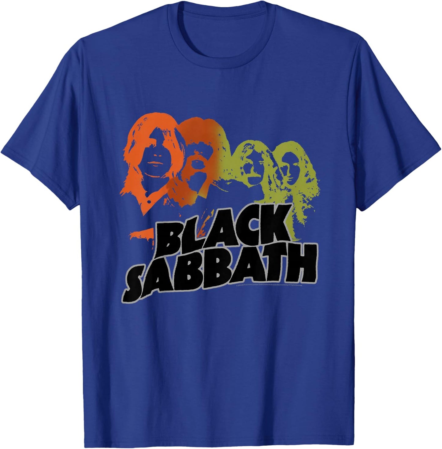 Kids Black Sabbath Band Sketch Kids Black T-Shirt - T-Shirt | Royal