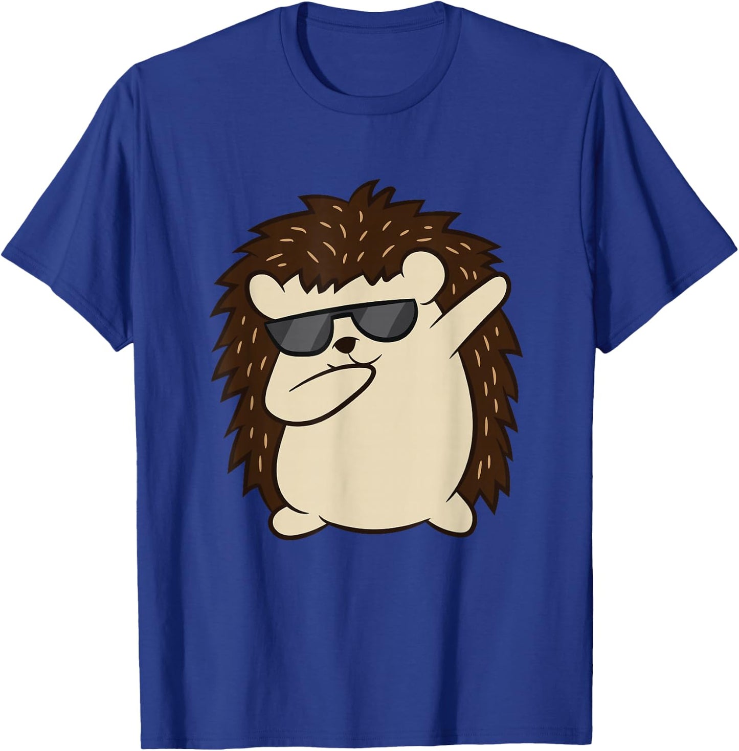 Dabbing Hedgehog Love Hedgehogs T-Shirt - T-Shirt | Royal
