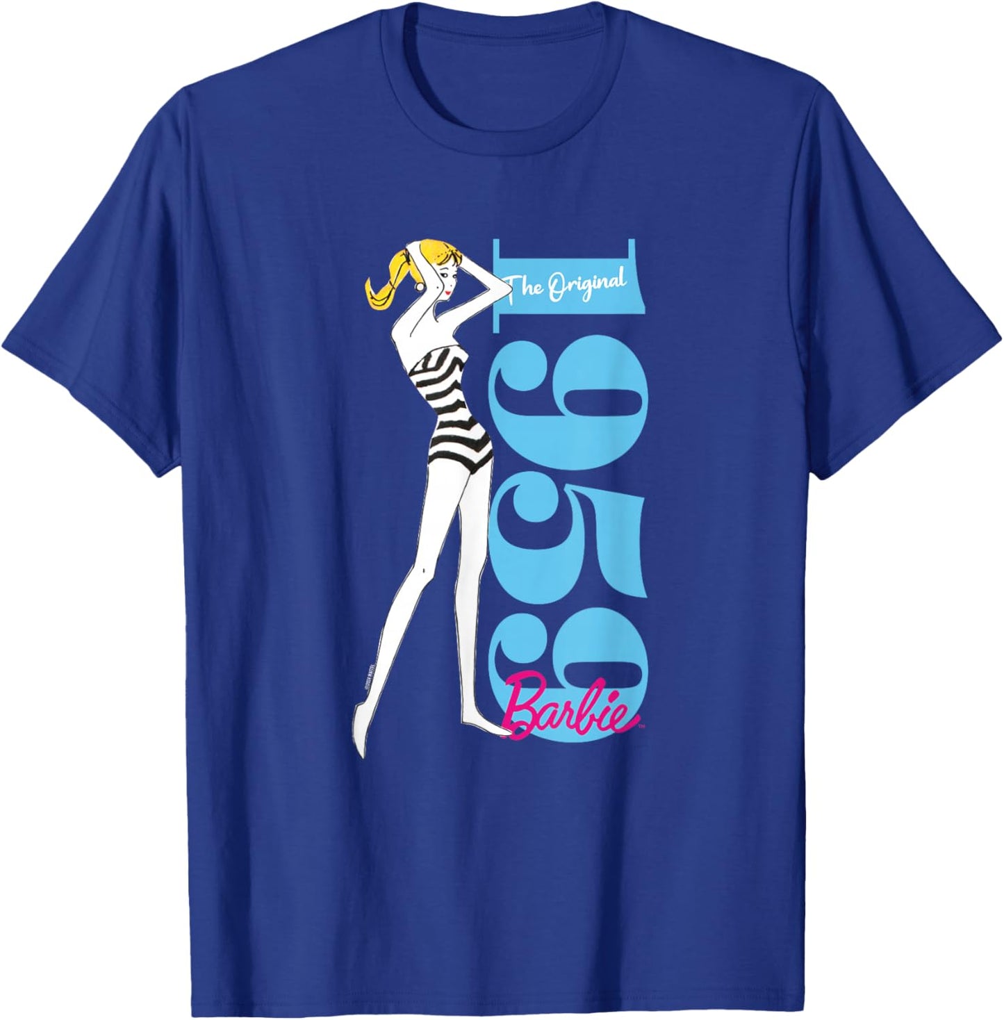Barbie - The Original 1959 T-Shirt - T-Shirt | Royal