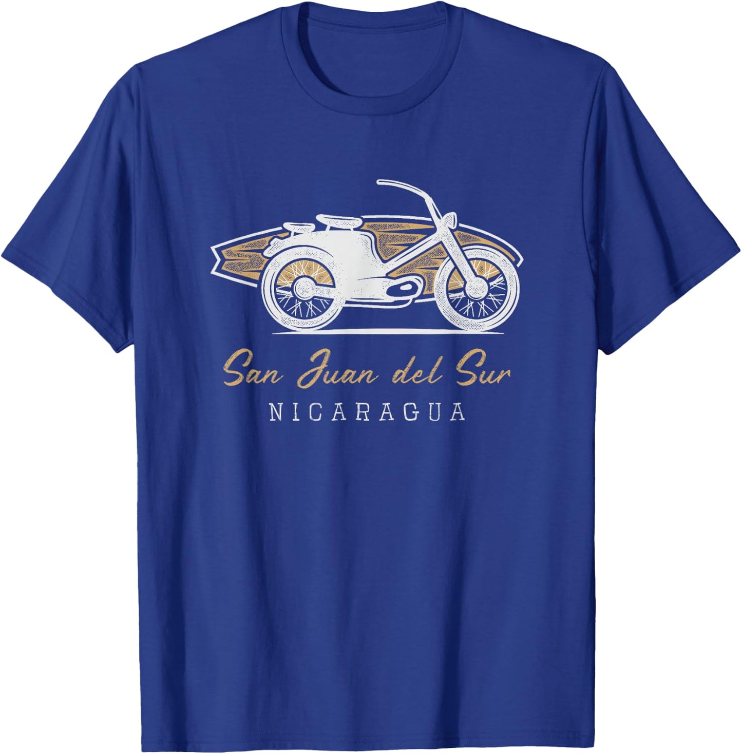 Surfer Surf Spots - San Juan del Sur, Nicaragua T-Shirt - T-Shirt | Royal