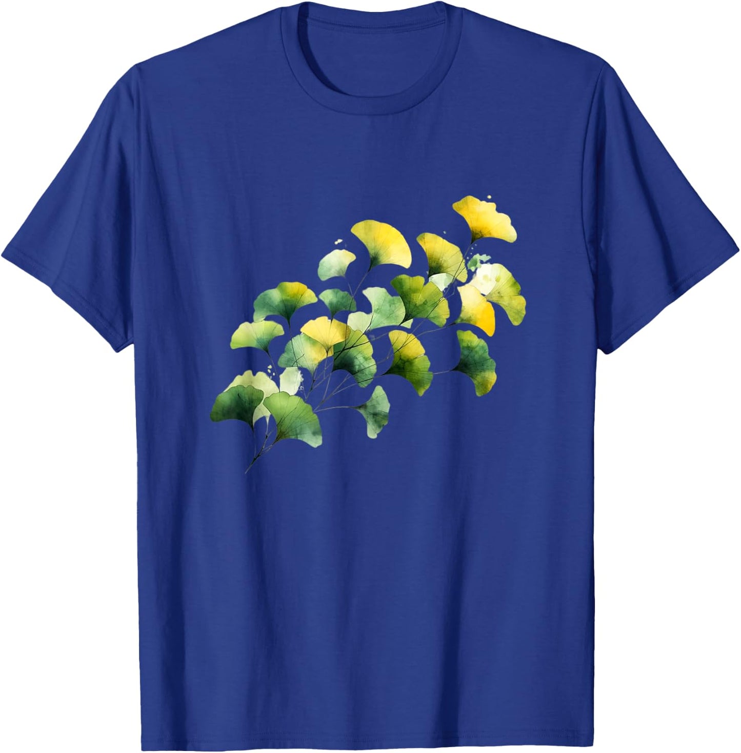 Ginkgo leaves T-Shirt - T-Shirt | Royal