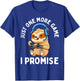 Gamer Sloth Gaming Lover Video Game Boys Girls Gift T-Shirt - T-Shirt | Royal