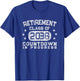 Retirement Class of 2036 Retirement Countdown T-Shirt - T-Shirt | Royal