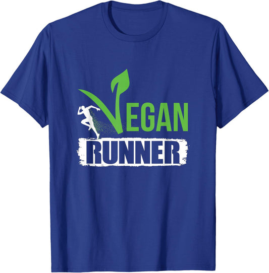 Vegan Runner T-Shirt - T-Shirt | Royal