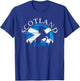Scottish Pride Scotland Unicorn Scotland Flag Saltire T-Shirt - T-Shirt | Royal