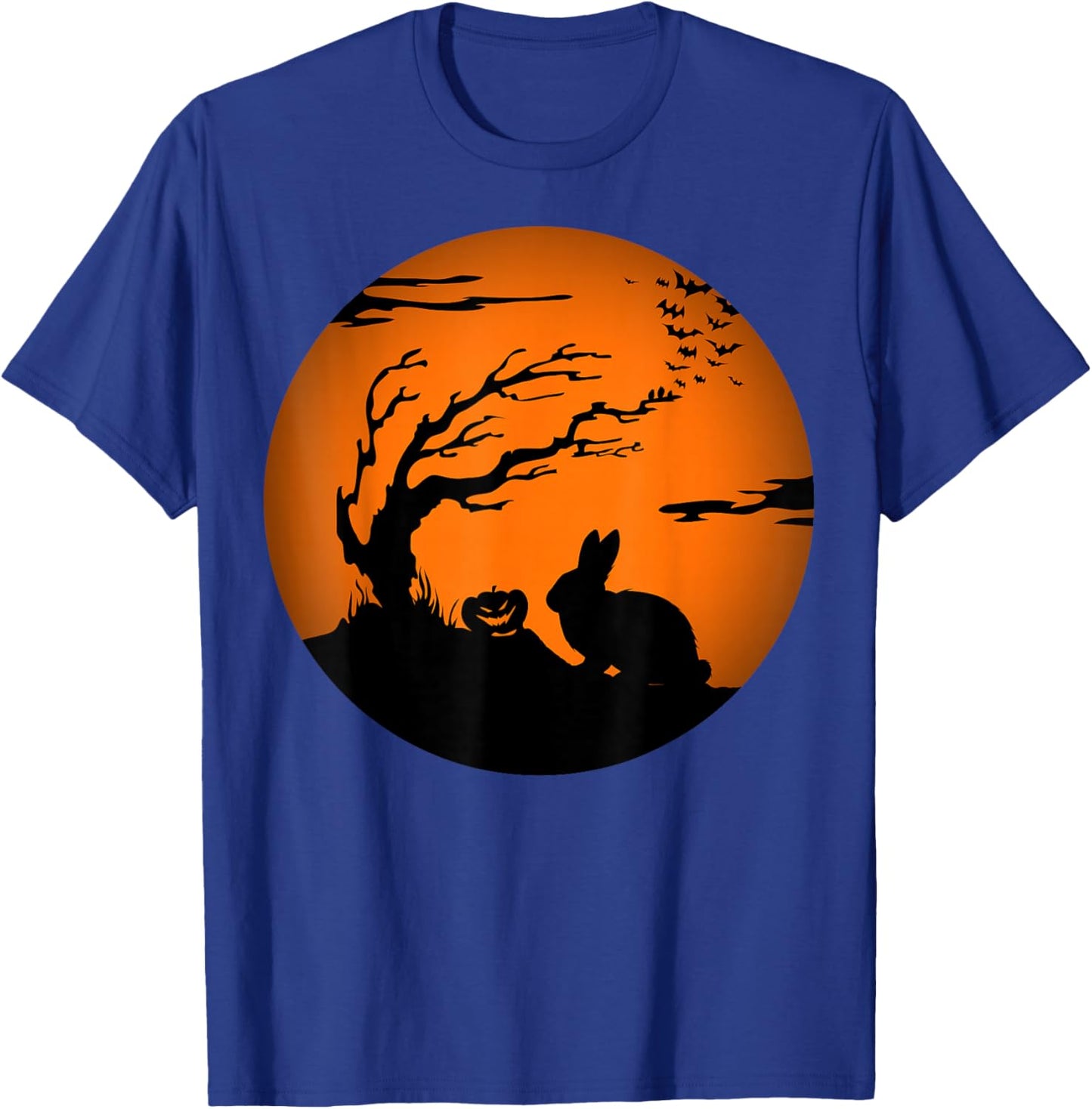 Rabbit Halloween T-Shirt - T-Shirt | Royal