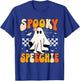 Retro Speech Therapy Halloween Spooky Speechie Language T-Shirt - T-Shirt | Royal