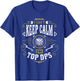 WoW I Can't Keep Calm I'm Top DPS T-Shirt - T-Shirt | Royal