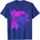 Retro 80s Synthwave Aesthetic 1990s Art Vaporwave T-Shirt - T-Shirt | Royal