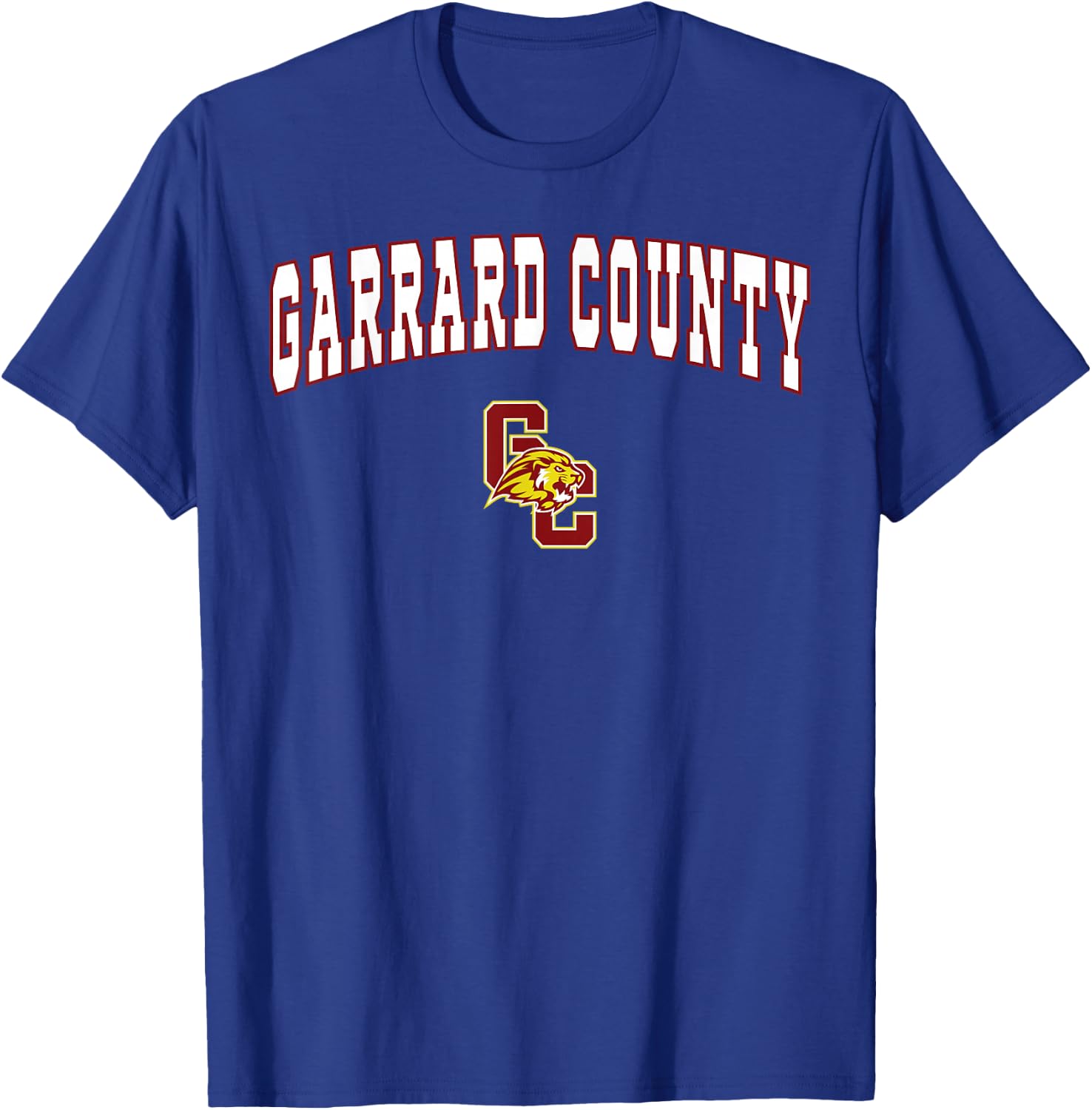 Garrard County High School Golden Lions T-Shirt - T-Shirt | Royal
