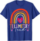 Telemetry Tech Appreciation Rainbow T-Shirt - T-Shirt | Royal