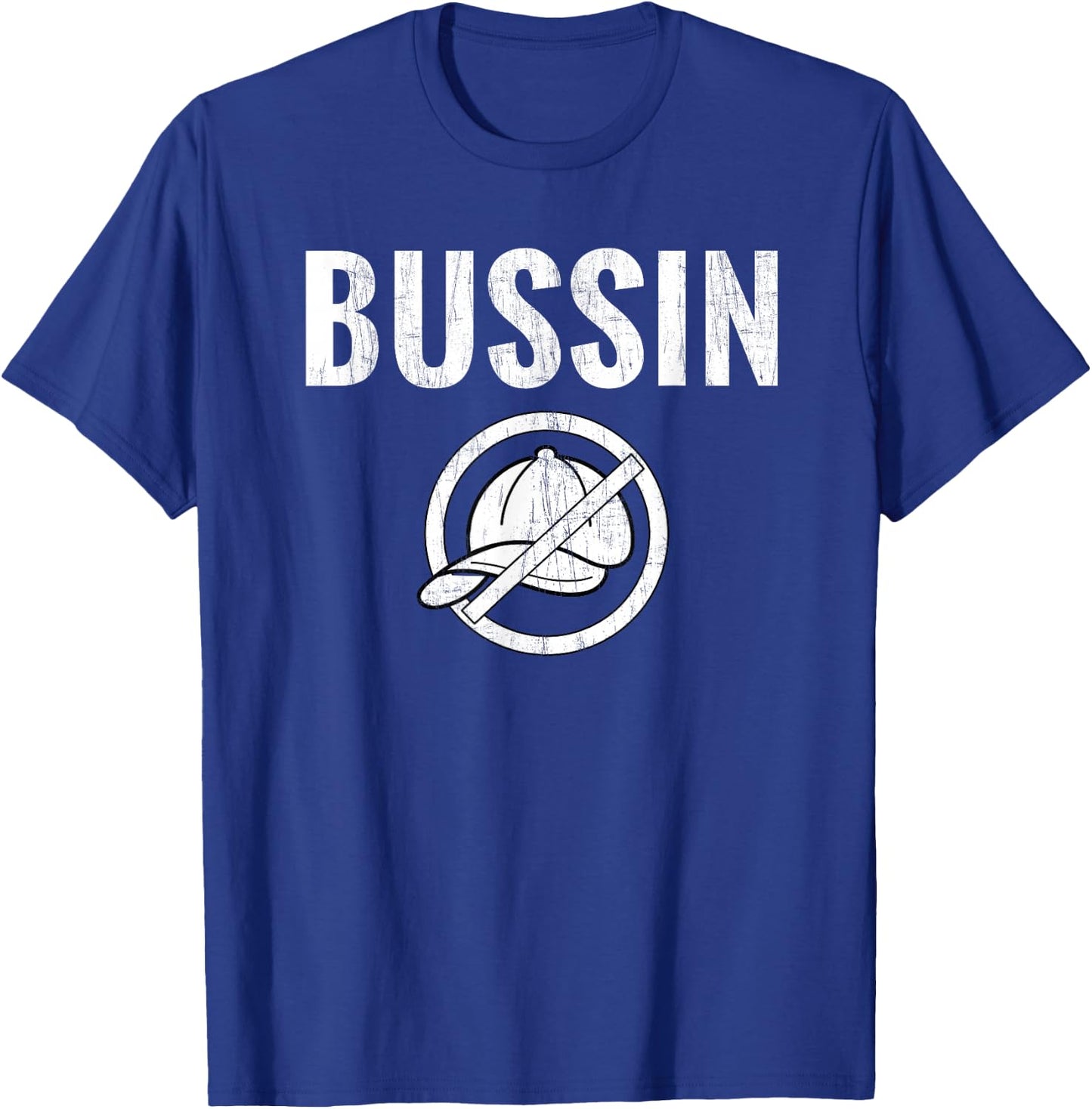 BUSSIN No Cap Funny Keto Slang Talk T-Shirt - T-Shirt | Royal