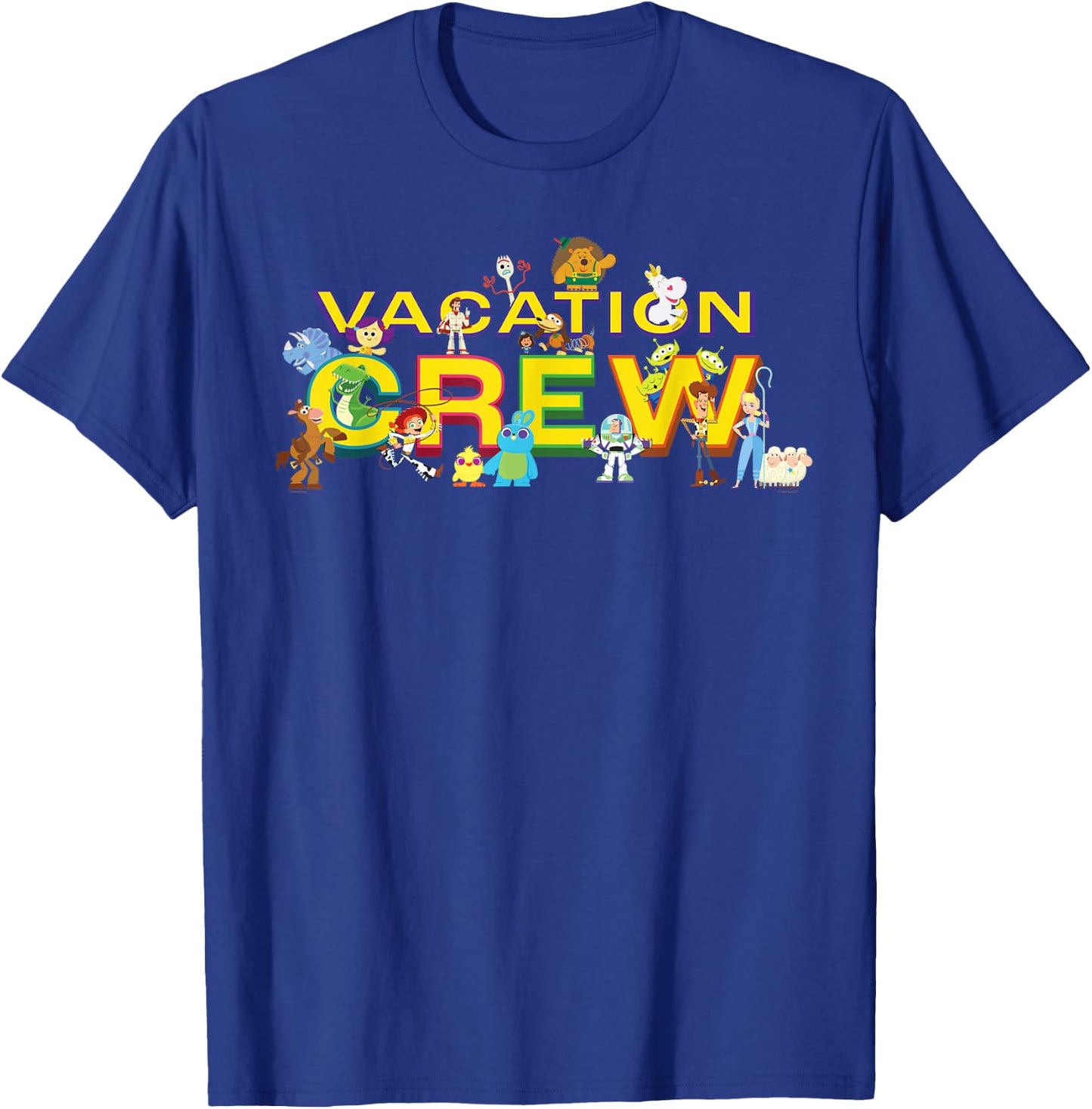Disney and Pixar’s Toy Story Family Trip Vacation Crew T-Shirt - T-Shirt | Royal
