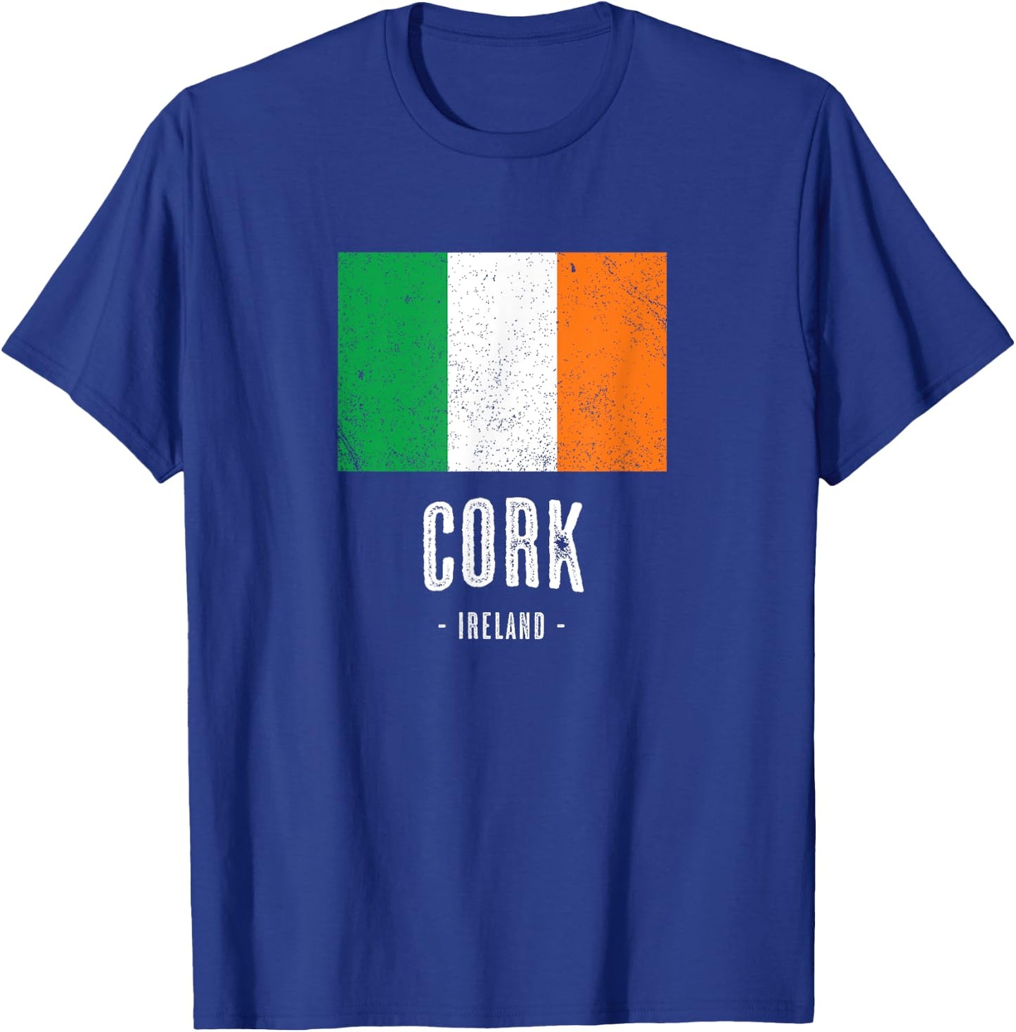 City of CORK - Ireland | Irish Flag Souvenir T-Shirt - T-Shirt | Royal
