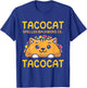 TACOCAT Spelled Backward Is TACOCAT - I Love Cats And Tacos Men Women Girls Kids T-Shirt - T-Shirt | Royal