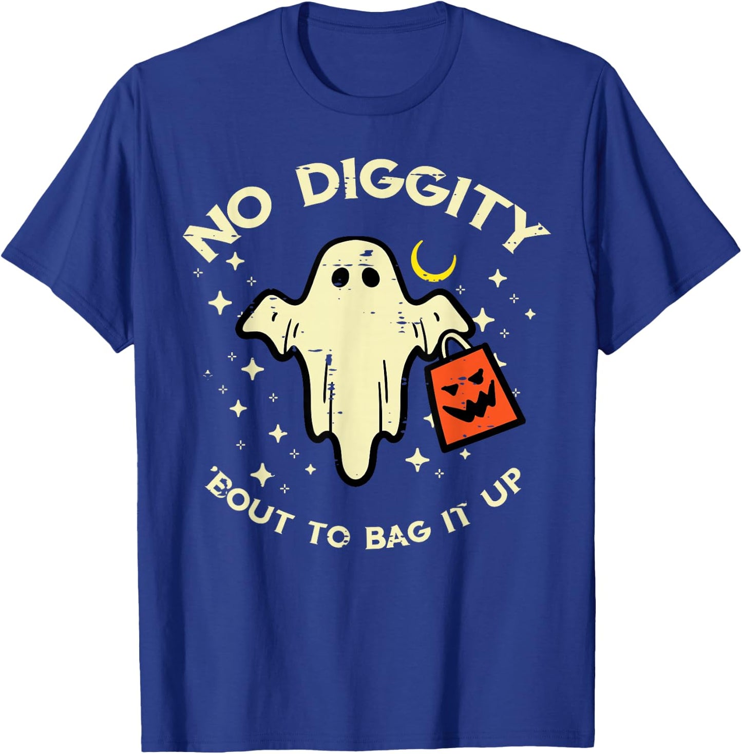 Halloween Ghost Costume Toddler Boys Girls Kids Women Men T-Shirt - T-Shirt | Royal