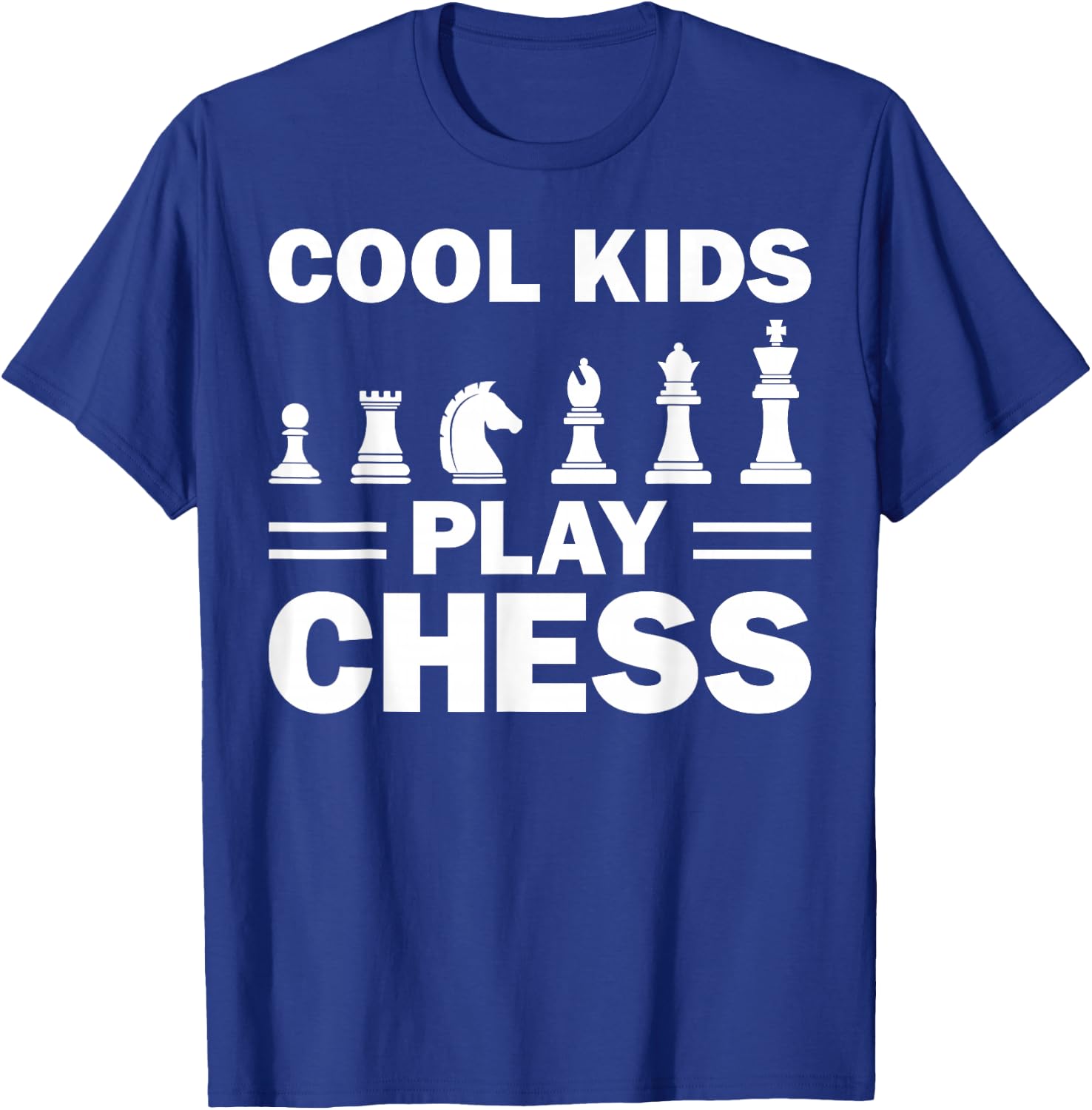 Funny Chess Gift Boys Girls Kids Chess Player Men Women T-Shirt - T-Shirt | Royal