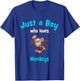 Monkey Shirt for Boys | Children's Monkey T-Shirt - T-Shirt | Royal