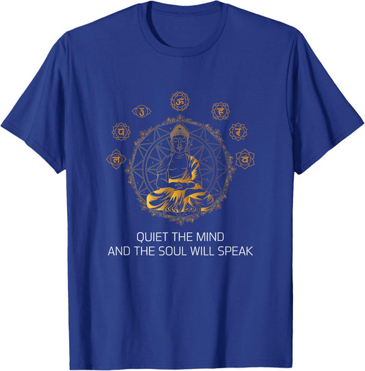Buddha Mandala Shakra T-Shirt - T-Shirt | Royal