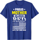 Proud Mother Of Deployed Son Red Friday Family T-Shirt - T-Shirt | Royal