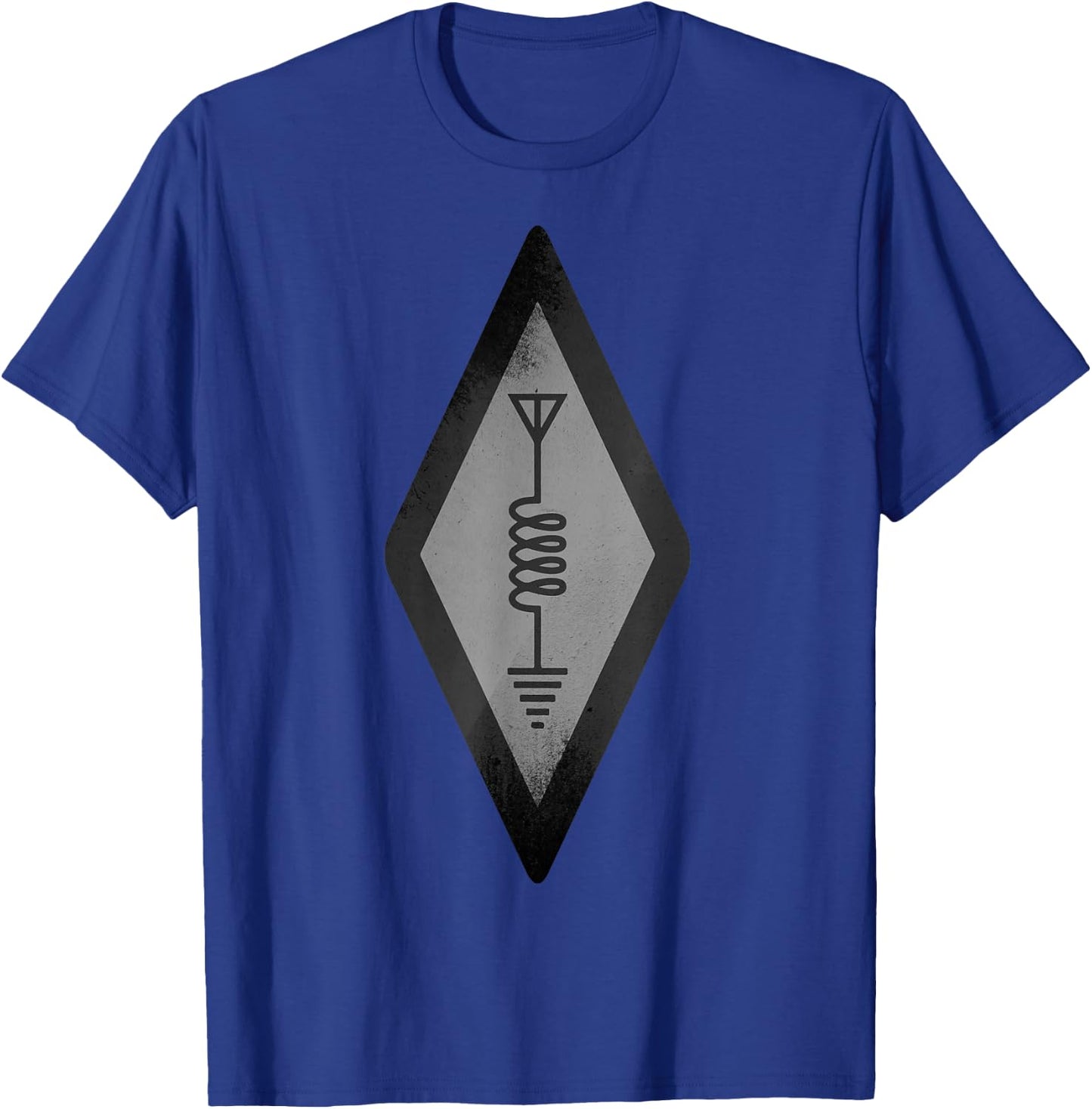 HAM International Amateur Radio Symbol | Cute Operator Gift T-Shirt - T-Shirt | Royal