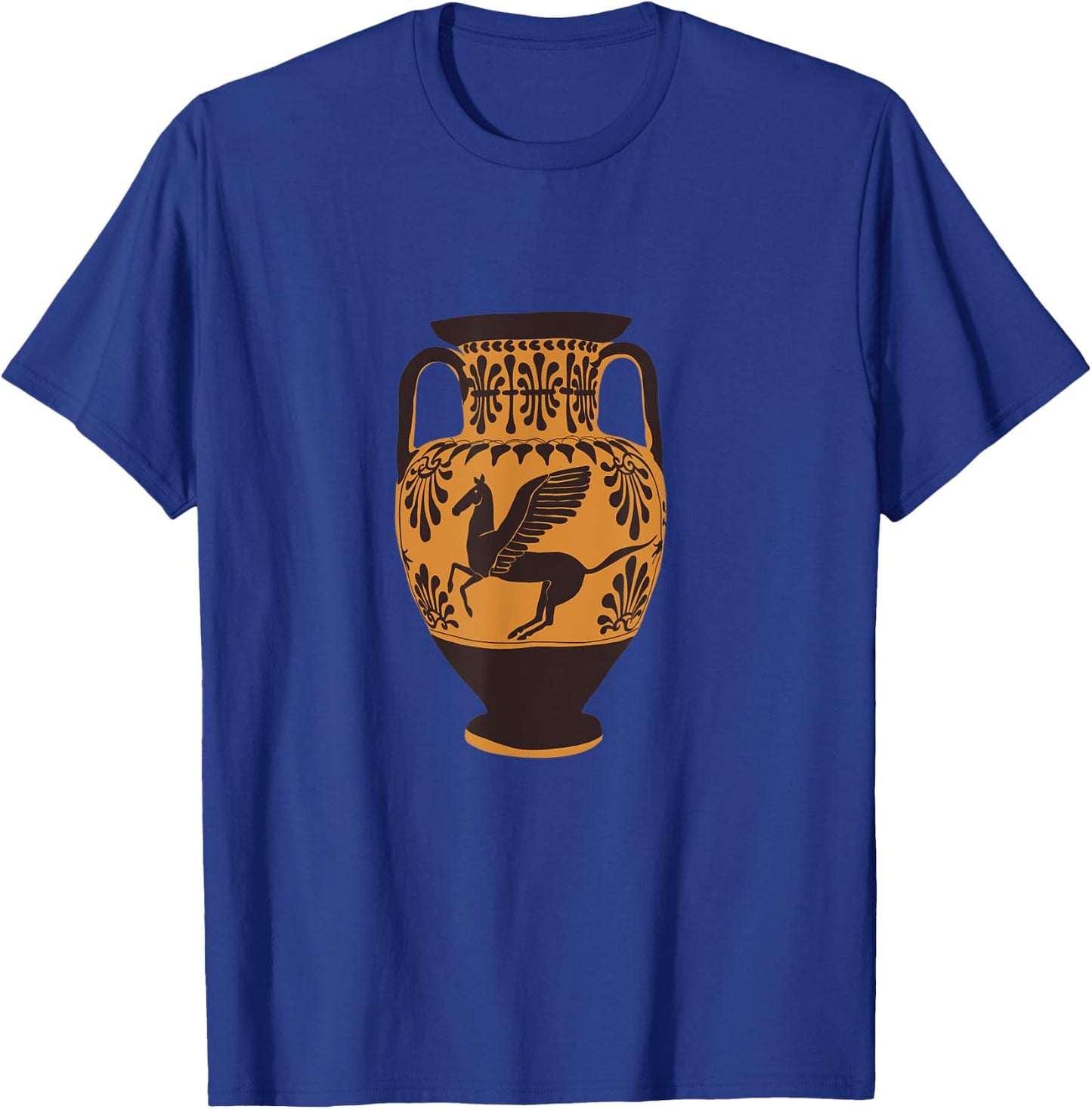 Pegasus Ancient Greek Vase Illustration for Classicists T-Shirt - T-Shirt | Royal