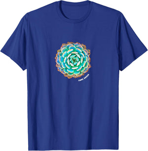 Love Succs Succulent T-Shirt - T-Shirt | Royal