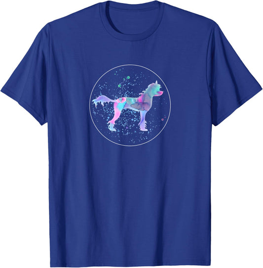 Chinese Crested T-Shirt - T-Shirt | Royal
