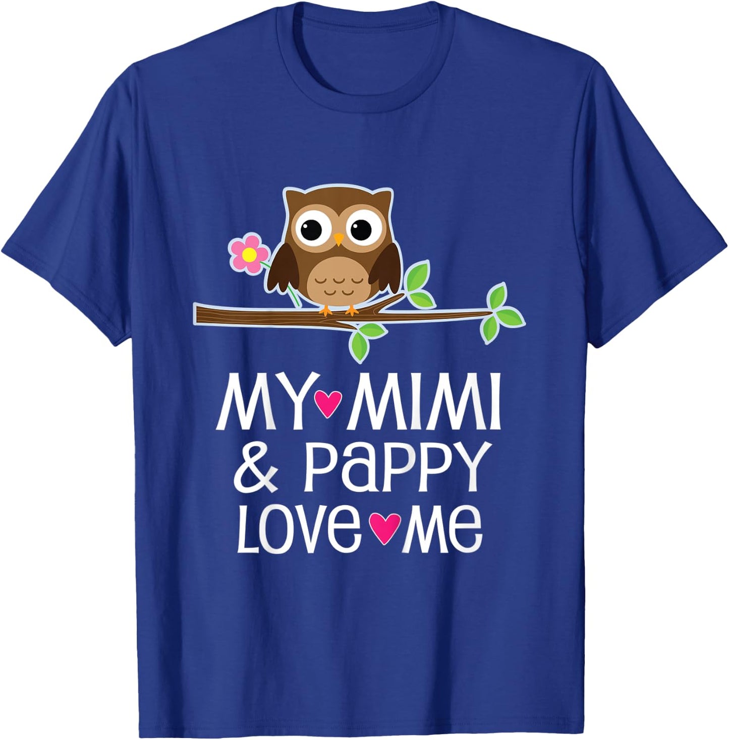 Kids My Mimi and Pappy Love Me T-Shirt - T-Shirt | Royal