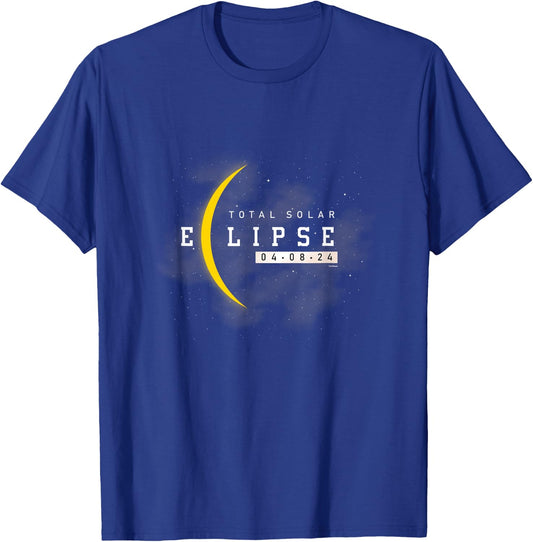 Total Solar Eclipse 2024 Moon Lover Moon Observation T-Shirt - T-Shirt | Royal