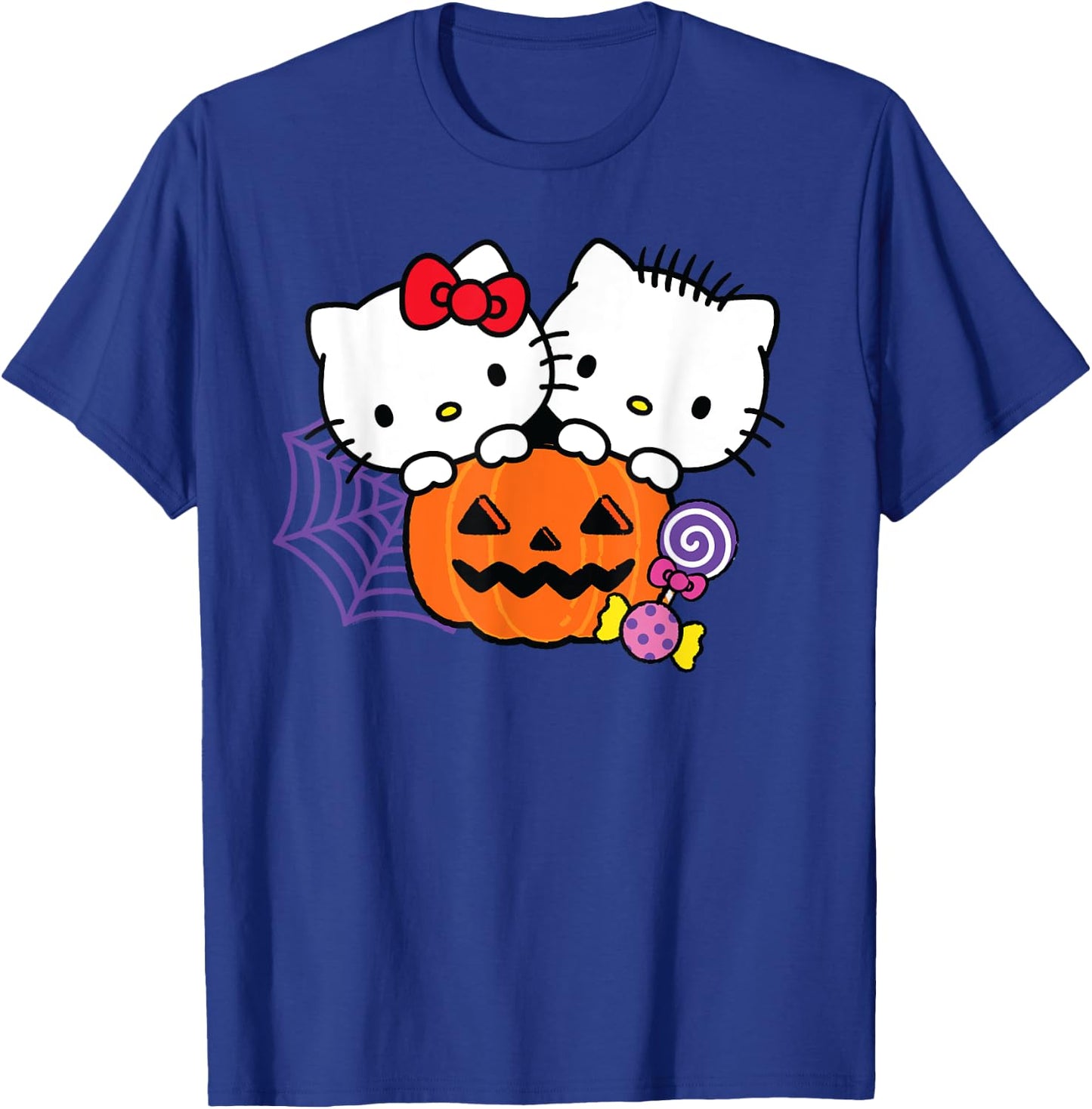Hello Kitty Dear Daniel Perfect Pair Halloween T-Shirt - T-Shirt | Royal