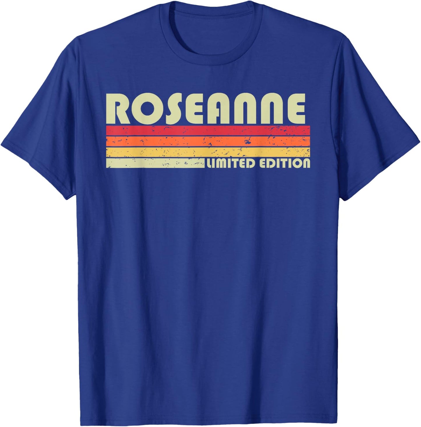 ROSEANNE Name Personalized Retro Vintage 80s 90s Birthday T-Shirt - T-Shirt | Royal