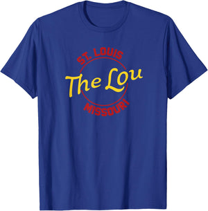 8 Twenty Three St Louis Missouri The Lou Missouri Retro Tourist - Vintage St Louis T-Shirt - T-Shirt | Royal